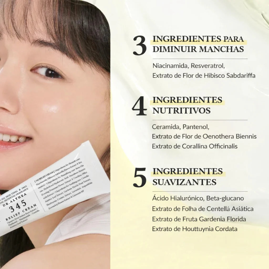 Dr. Althea 345 | Creme de alívo acne - 15ml