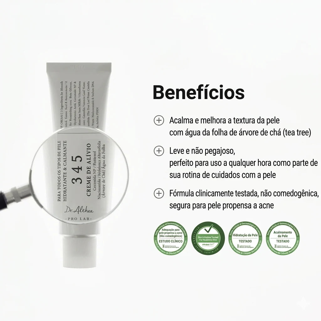 Dr. Althea 345 | Creme de alívo acne - 15ml